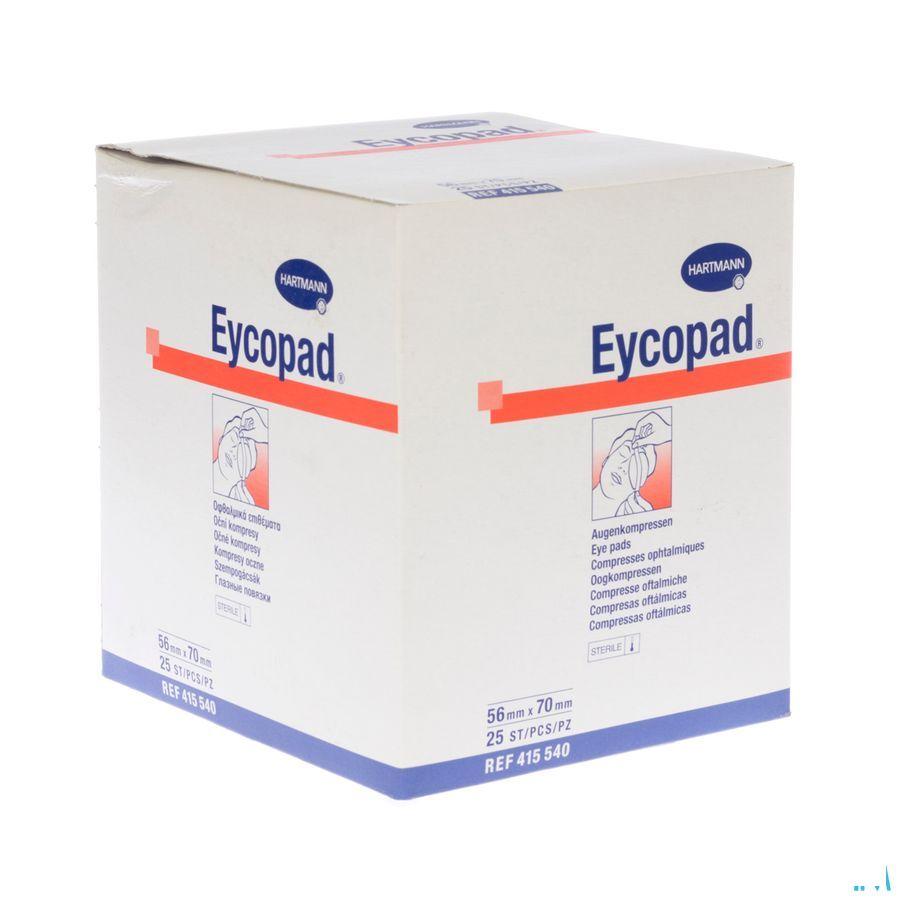Eycopad Kompres Steriel 56X70Mm 25 4155408  -  Hartmann