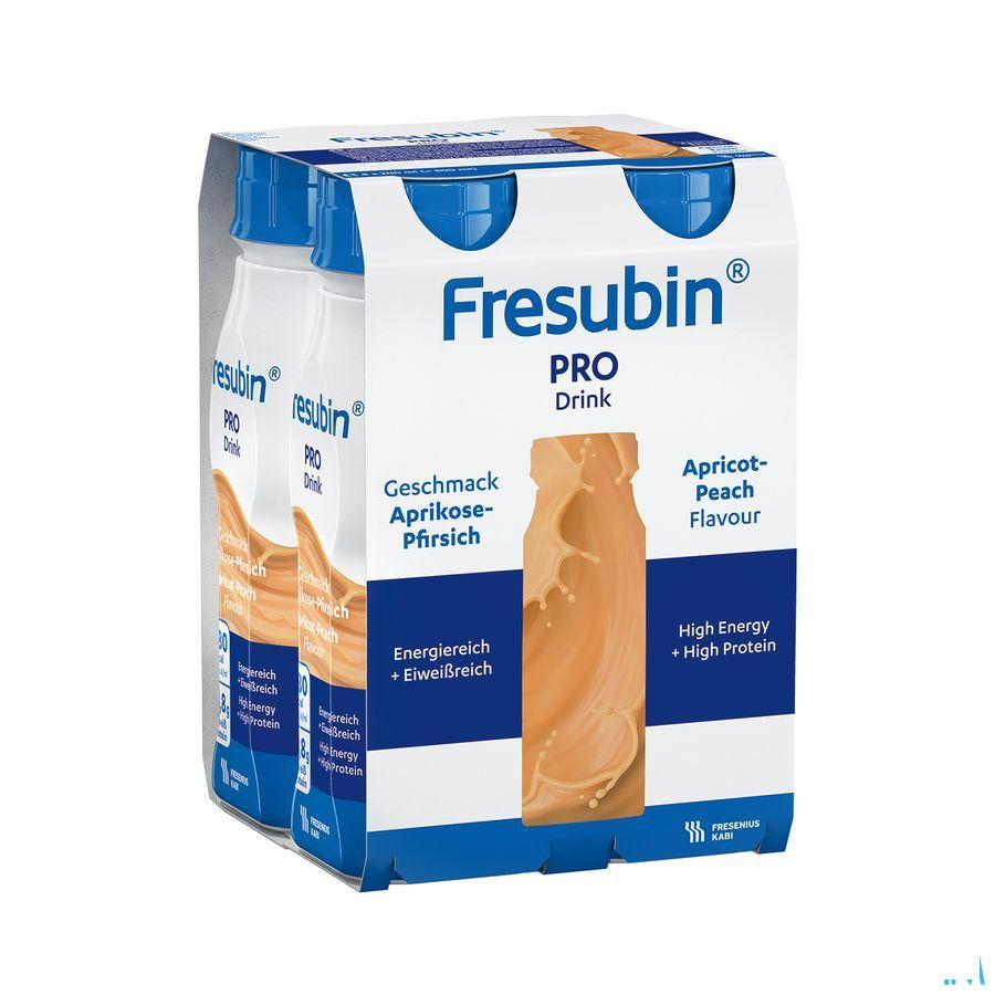 Fresubin Pro Drink Abrikoos Perzik Fl 4X200 ml