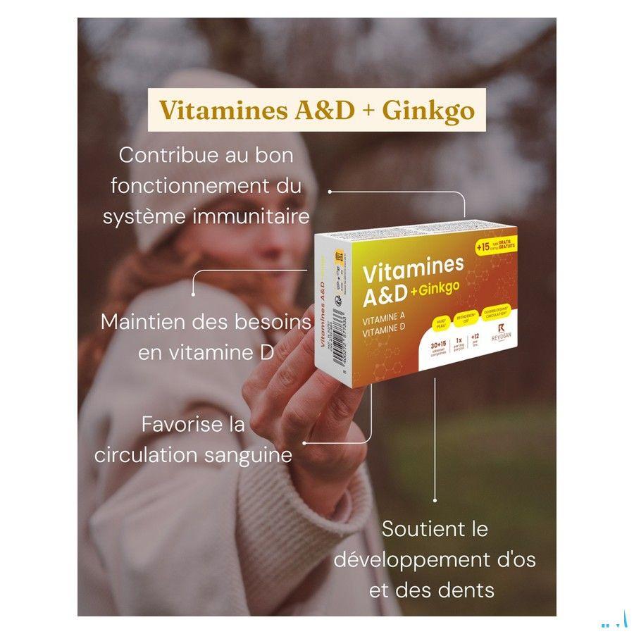 Vitamines A&D+gin. Nutritic Comp 30+15 7733 Revogan