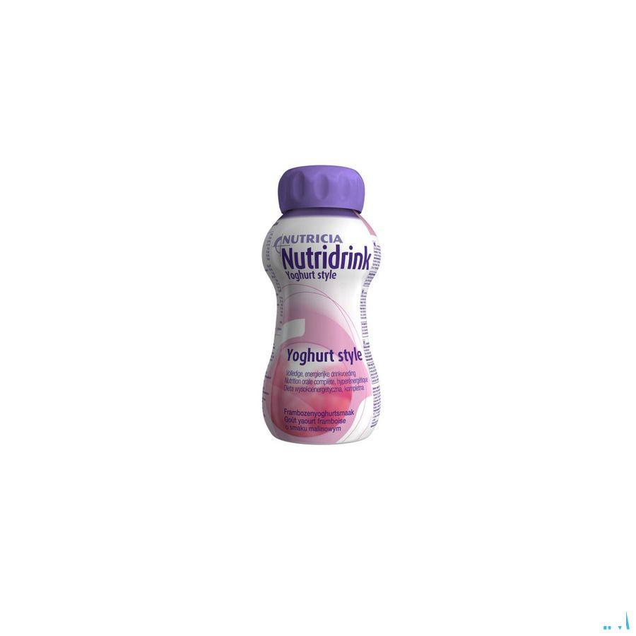 Nutridrink Yoghurtsmaak Framboos 4x200 ml  -  Nutricia