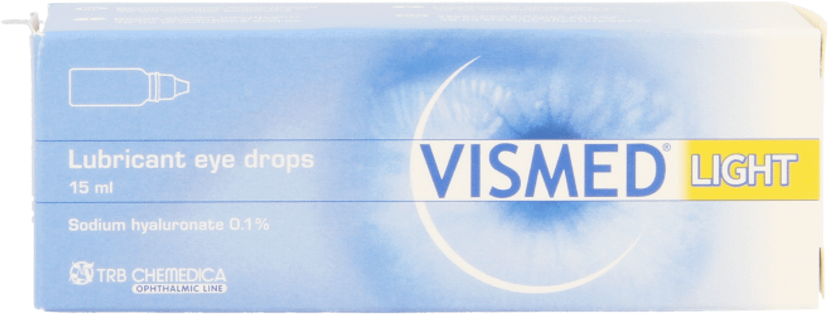 Vismed Light Lubrifiant Oculaire 0,1% 15 ml