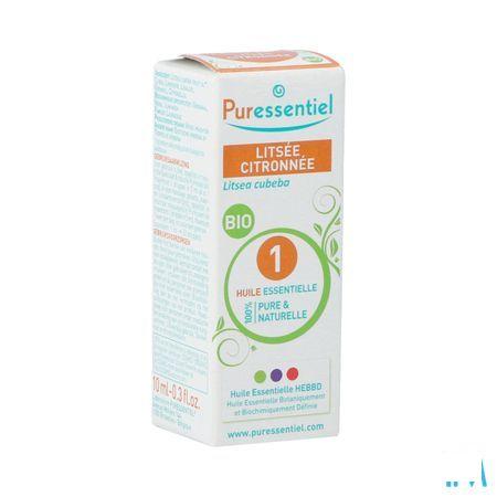 Puressentiel Eo Citroen Litsea Bio Essentiele Olie 10 ml  -  Puressentiel