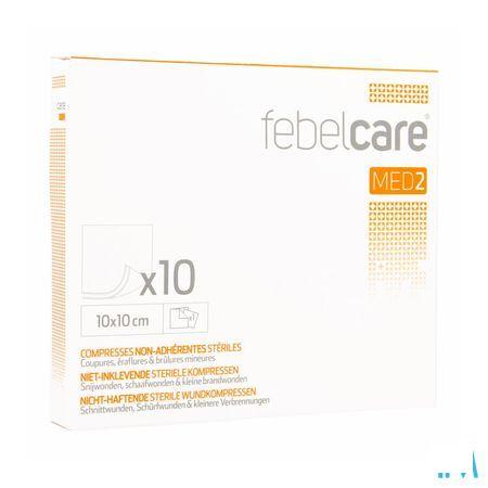 Febelcare Med2 Komp.n-inkl. Ster. 10,0x10,0cm 10x1