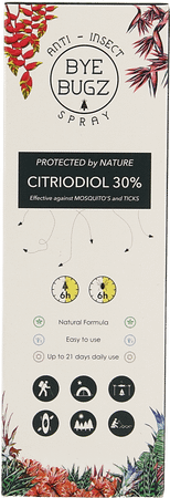 Byebugz Anti Insect Citriodiol 30% Spray
