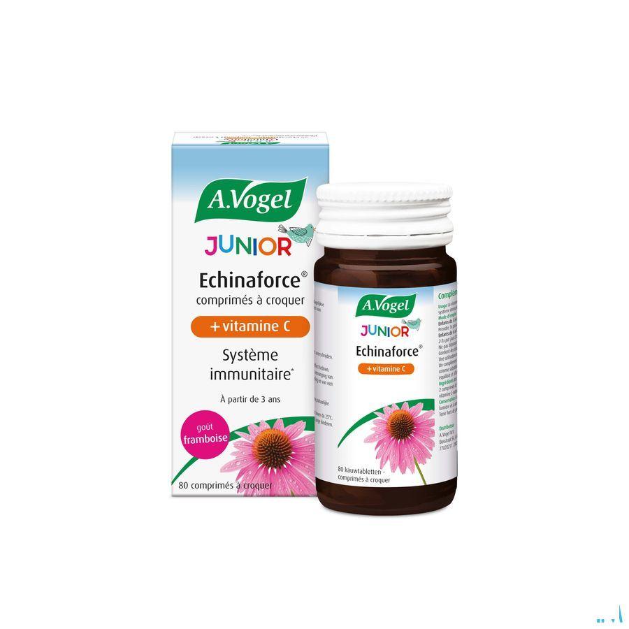 Vogel Echinaforce Junior+Vit C Framboise Tabl 80  -  A.vogel