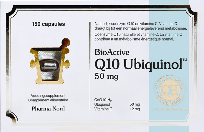 Bioactive Q10 50 mg 150 Capsule  -  Pharma Nord