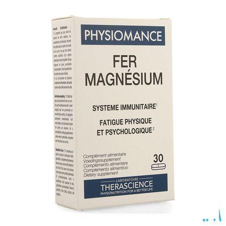 Fer Magnesium Comprimes 30 Physiomance Phy273  -  Therascience