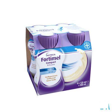 Fortimel Compact 2.4Kcal Vanille 4 x 125 ml