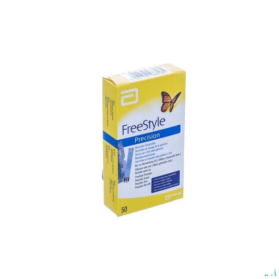 Freestyle Precision 50 Tigettes  -  Abbott