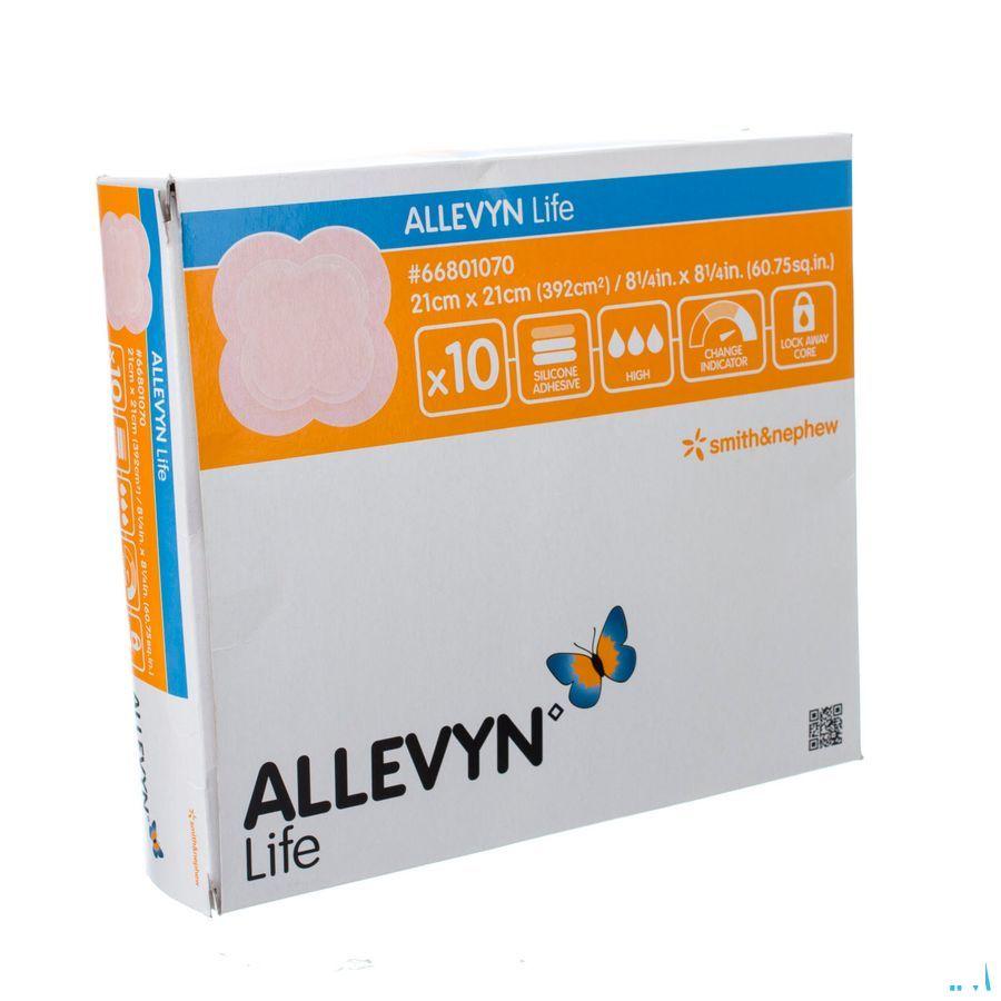 Allevyn Life Pansement 21,0X21,0Cm 10 66801070  -  Smith Nephew