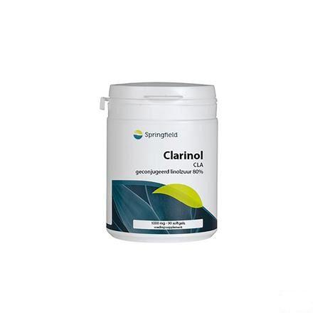 Clarinol Cla 80% 1000 mg Springfield Softgels 90  -  Springfield Nutraceuticals