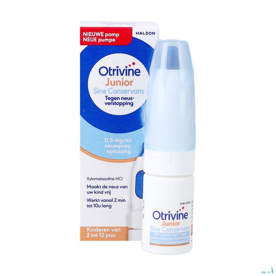 Otrivine Junior Neusverstopping 0,5mg/ml Spray 10 ml
