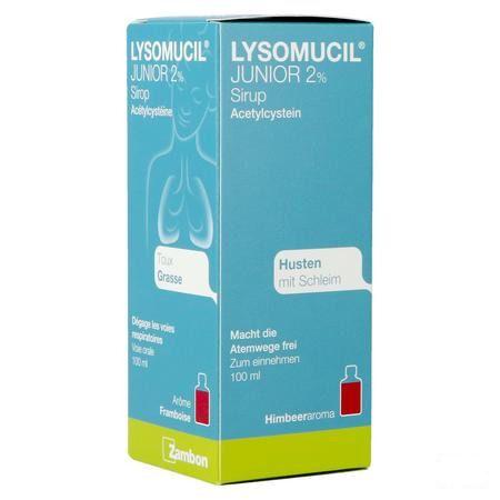 Lysomucil Junior 2% Sirop 100 ml