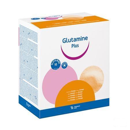 Glutamine Plus Orange Poudre Sachet 30  -  Fresenius