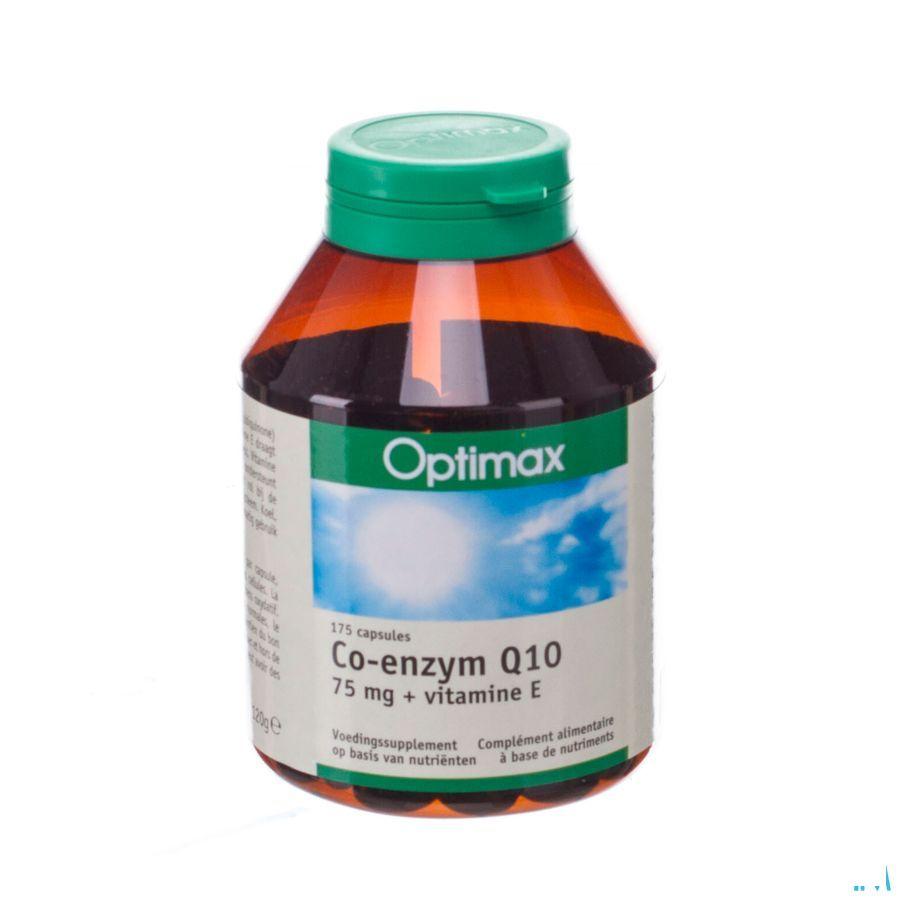 Co-enzym Q10 75 mg Capsule 175 Optimax 