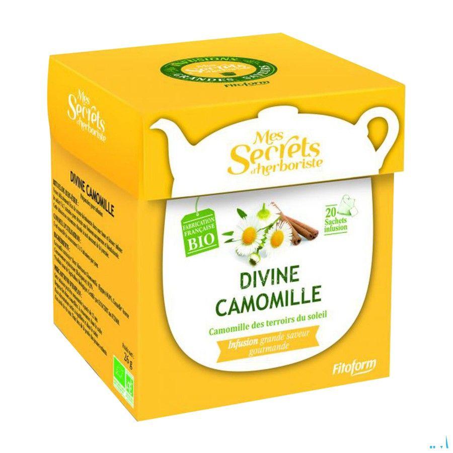 Mes Secrets Herboriste Divine Kamille Zakje 20  -  Bioholistic Diffusion