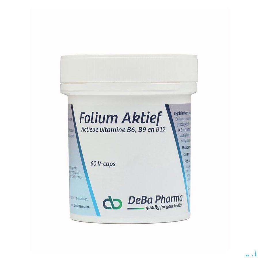 Folium Aktief V-Capsule 60 Deba  -  Deba Pharma