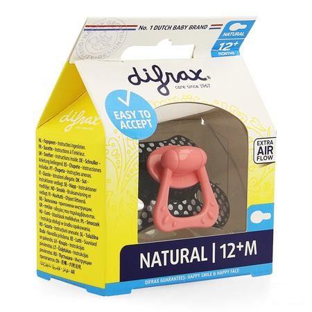 Difrax Fopspeen Natural 12 + M  -  Difrax