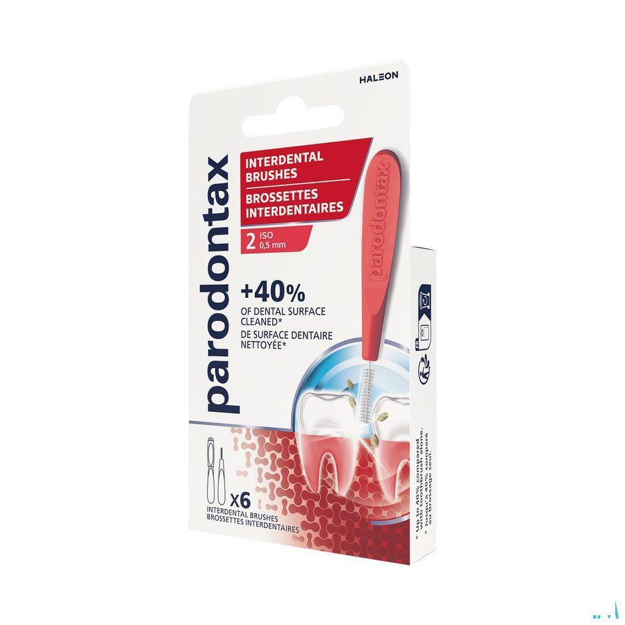 Parodontax Brossettes Interdentaires 0,5Mm 6