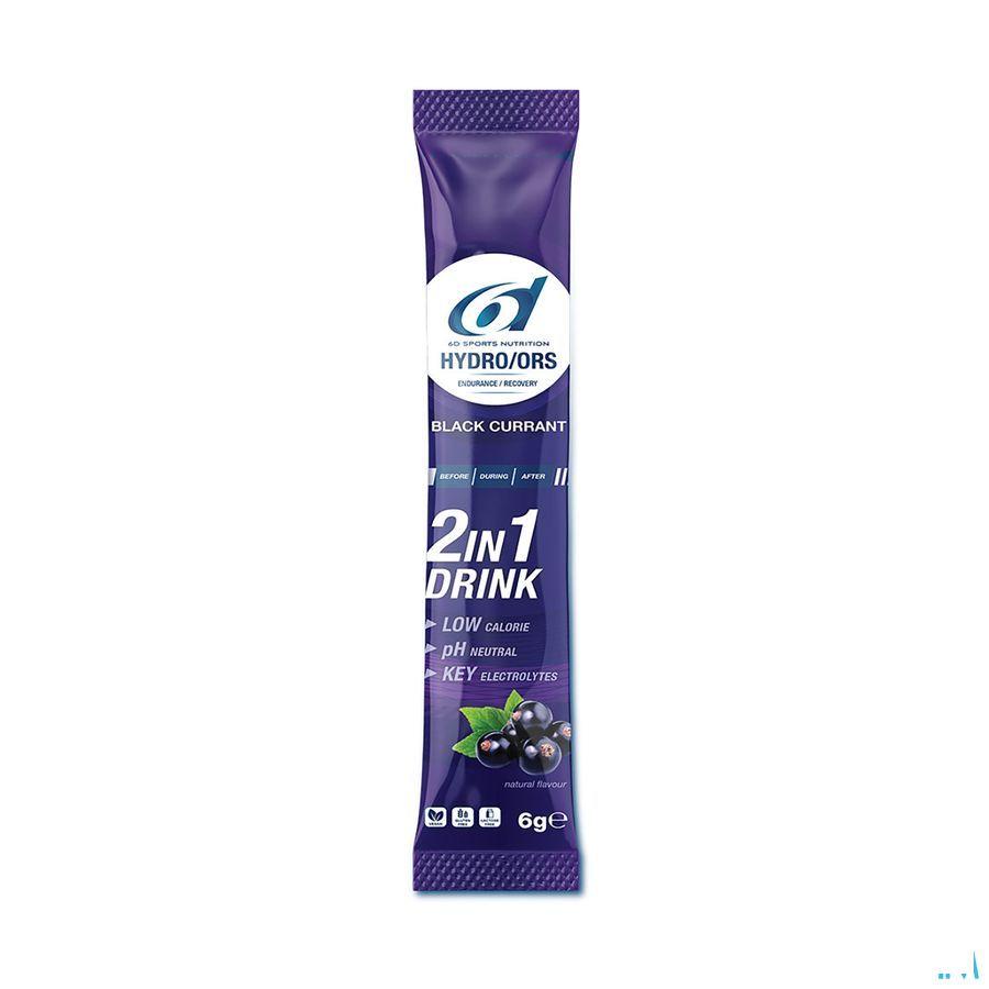 6D Hydro Ors Blackcurrant Zakje 28X6G