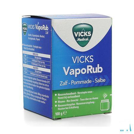 Vicks Vaporub Pommade - Zalf 100 gr