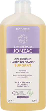 Jonzac Nutritive Gel Douche Surgras 500 ml  -  Natur'Inov