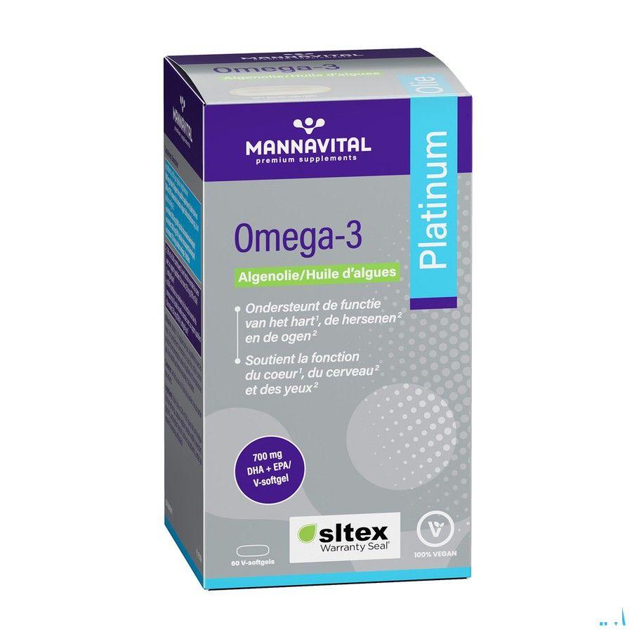 Mannavital Omega 3 Algenolie V-Caps 60