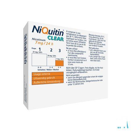 Niquitin Clear Patches 14 X 7mg