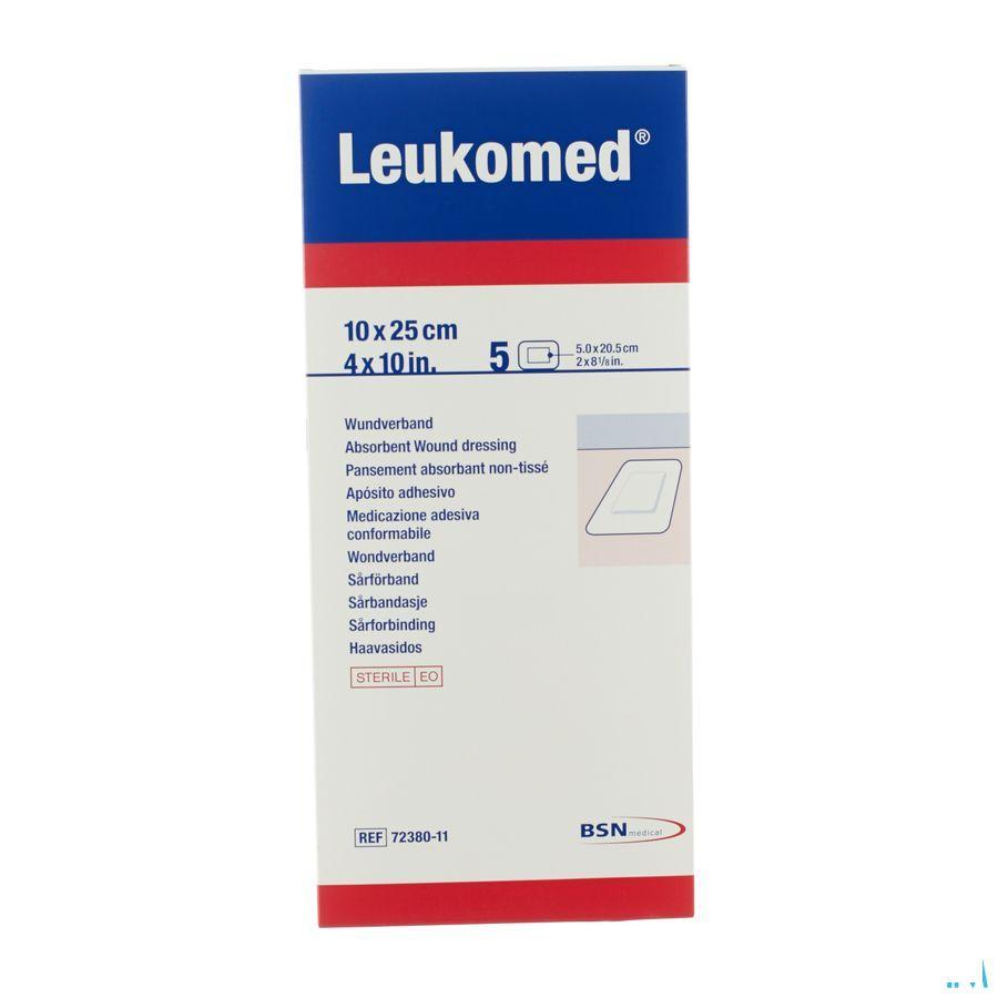 Leukomed Pansement Steril 10,0Cm x 25cm 5 7238011