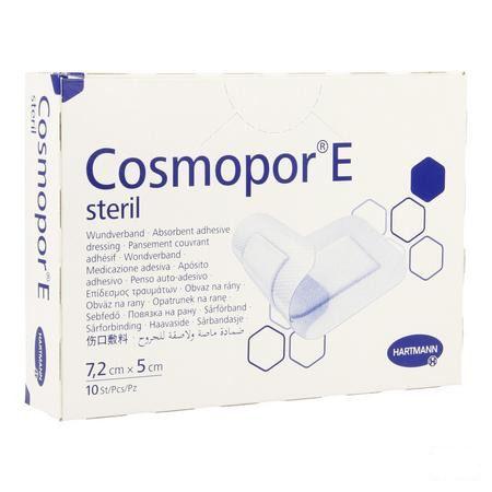 Cosmopor E Latexfree 7,2x5cm 10 P/s  -  Hartmann