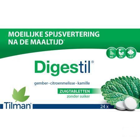 Digestil 24 Comprimes à Sucer  -  Tilman