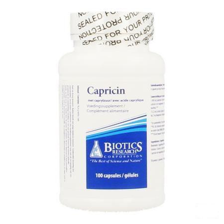 Biotics Capricin 100 capsules  -  Energetica Natura