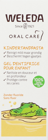 Weleda Tandpasta Gel Kind Tube 50 ml  -  Weleda