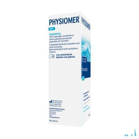 Physiomer Mini Spray 20 ml New