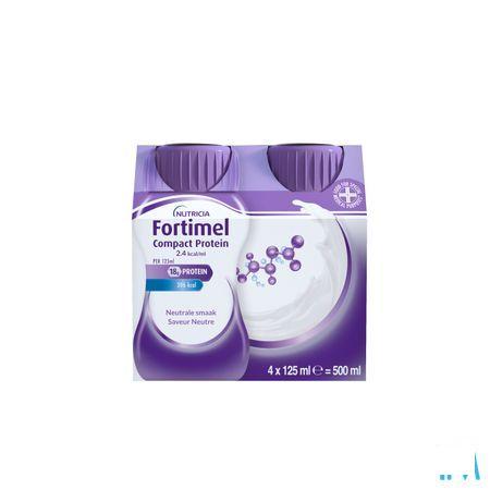Fortimel Compact Protein 2.4Kcal Neutraal 4X125ml
