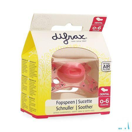 Difrax Fopspeen Sil Mini-dental 0-6m 799  -  Difrax