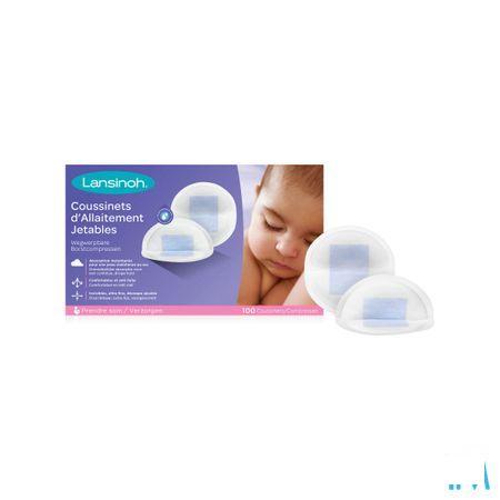 Lansinoh Wegwerpb.Borstkompress.Blue Lock Core 100  -  Lansinoh Laboratories