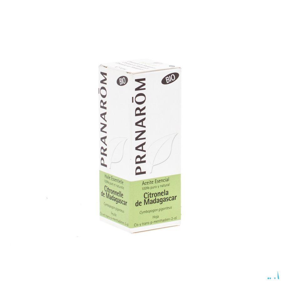 Citronnelle Madagascar Bio Ess Olie 10 ml Pranarom