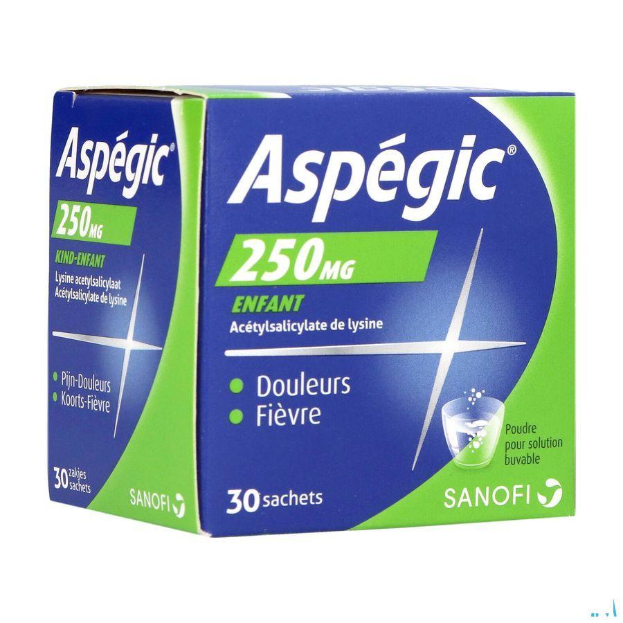 Aspegic 250 Pulv 30x 250 mg