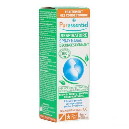 Puressentiel Ademhaling Neusspray 15 ml  -  Puressentiel