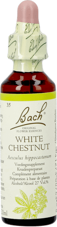 Bach Flower Remedie 35 White Chestnut 20 ml