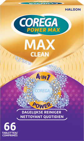 Corega Max Clean Tabl 66