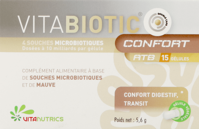 Vitabiotic Confort Atb V-Caps 15