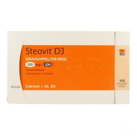 Steovit D3 500 mg/200IETabletten 168