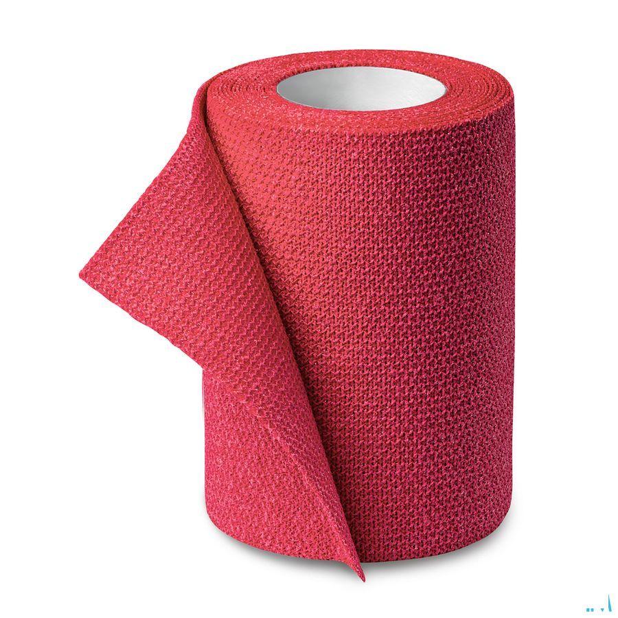 Idealast-haft Rood 8cmx4m 1 P/s  -  Hartmann