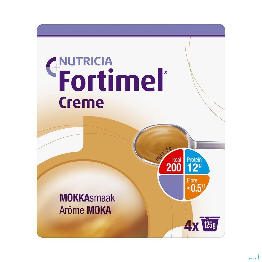 Fortimel Creme Mokka 4x125 gr  -  Nutricia