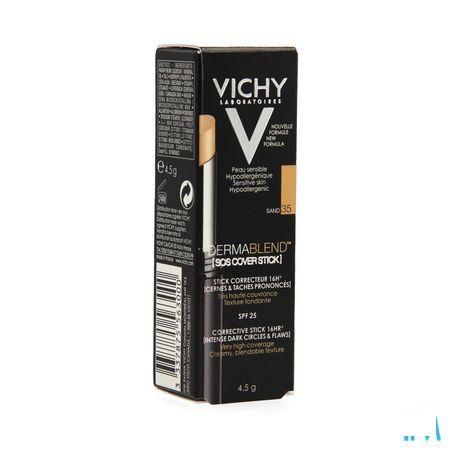 Vichy Fdt Dermablend Sos Cover Stick 35 14h 4,5 gr  -  Vichy