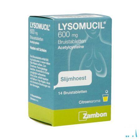 Lysomucil 600 Comprimes Effervescents 14 X 600 mg