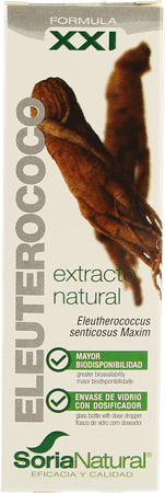 Soria Eleutherococcus Sentic. Xxi Extr. Flacon 50 ml  -  Soria Bel