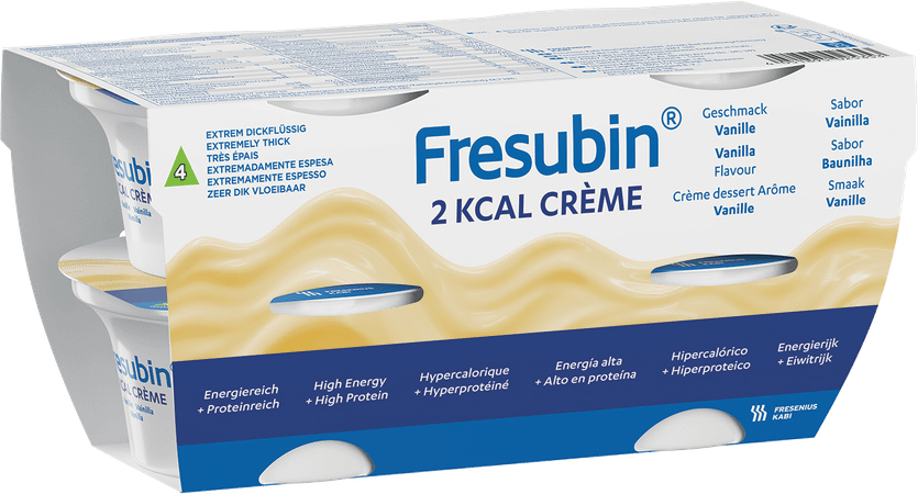 Fresubin 2 Kcal Creme 125 gr Vanille  -  Fresenius Fresubin 2 Kcal Creme 125 gr Vanille  -  Fresenius